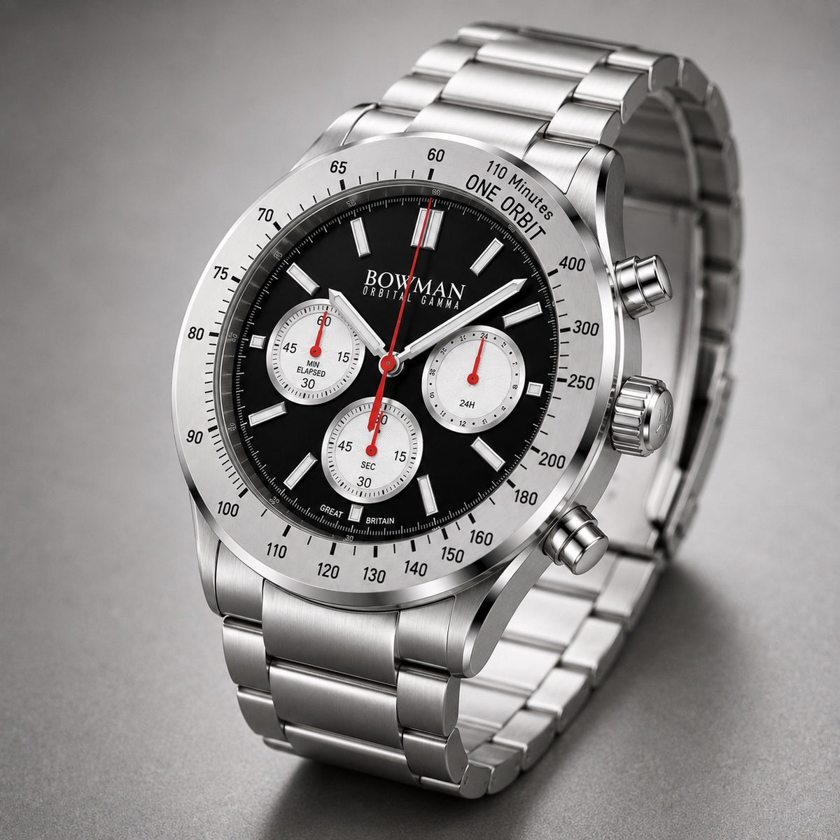 ORBITAL GAMMA CHRONOGRAPH JET BLACK