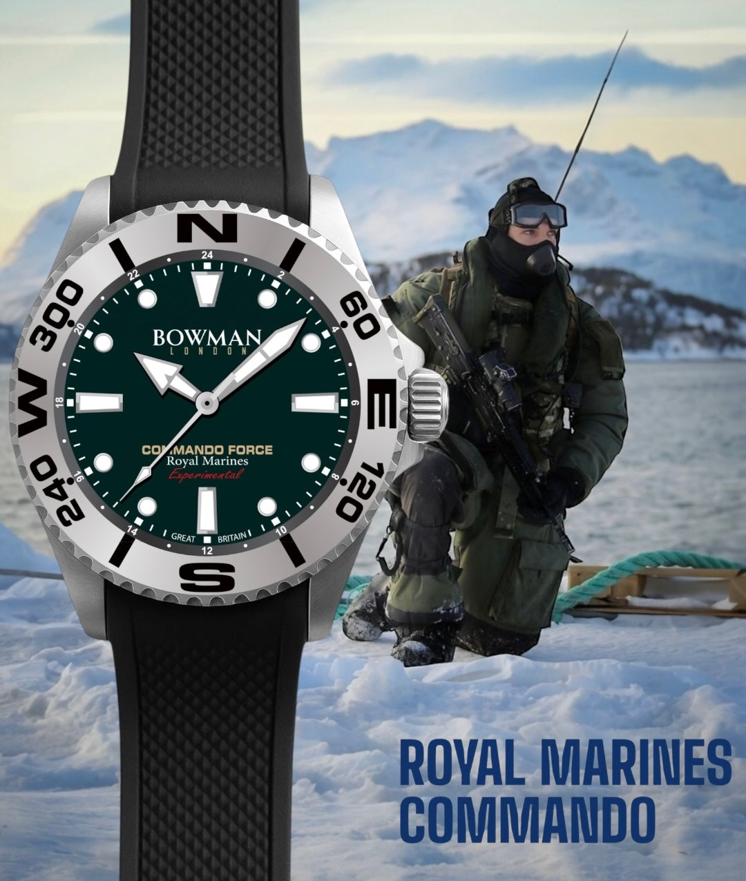 RM-X CDO NAVIGATOR | Royal Marines | Stainless Steel