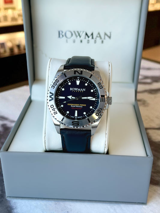 RM-X CDO NAVIGATOR | Royal Marines | Stainless Steel | Black