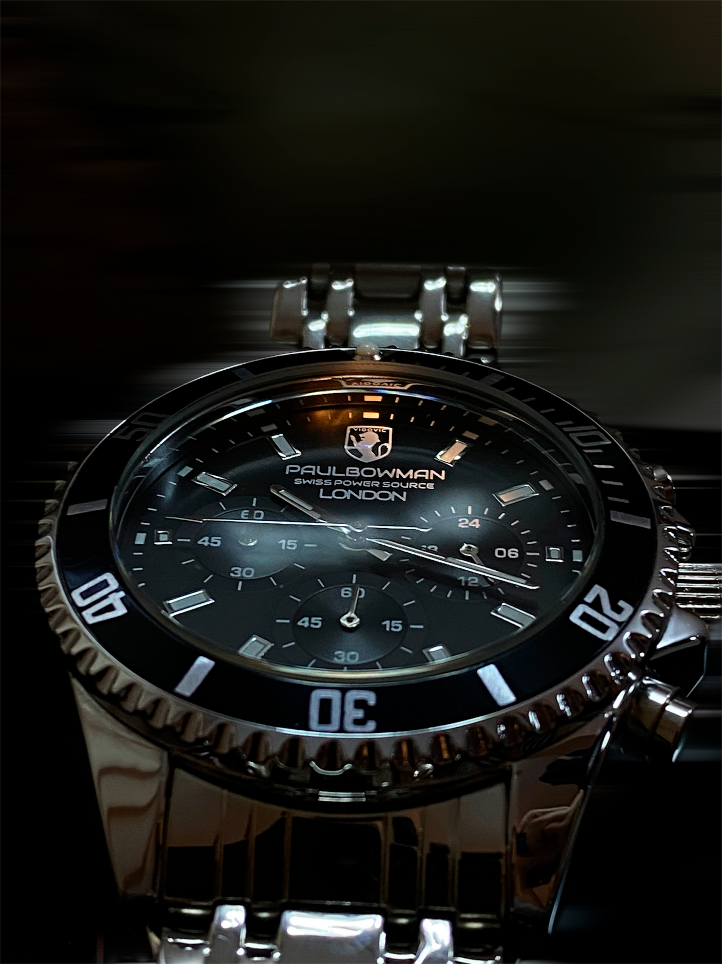 Paul Bowman London Dark Orion - Limited Edition Chronograph Watch