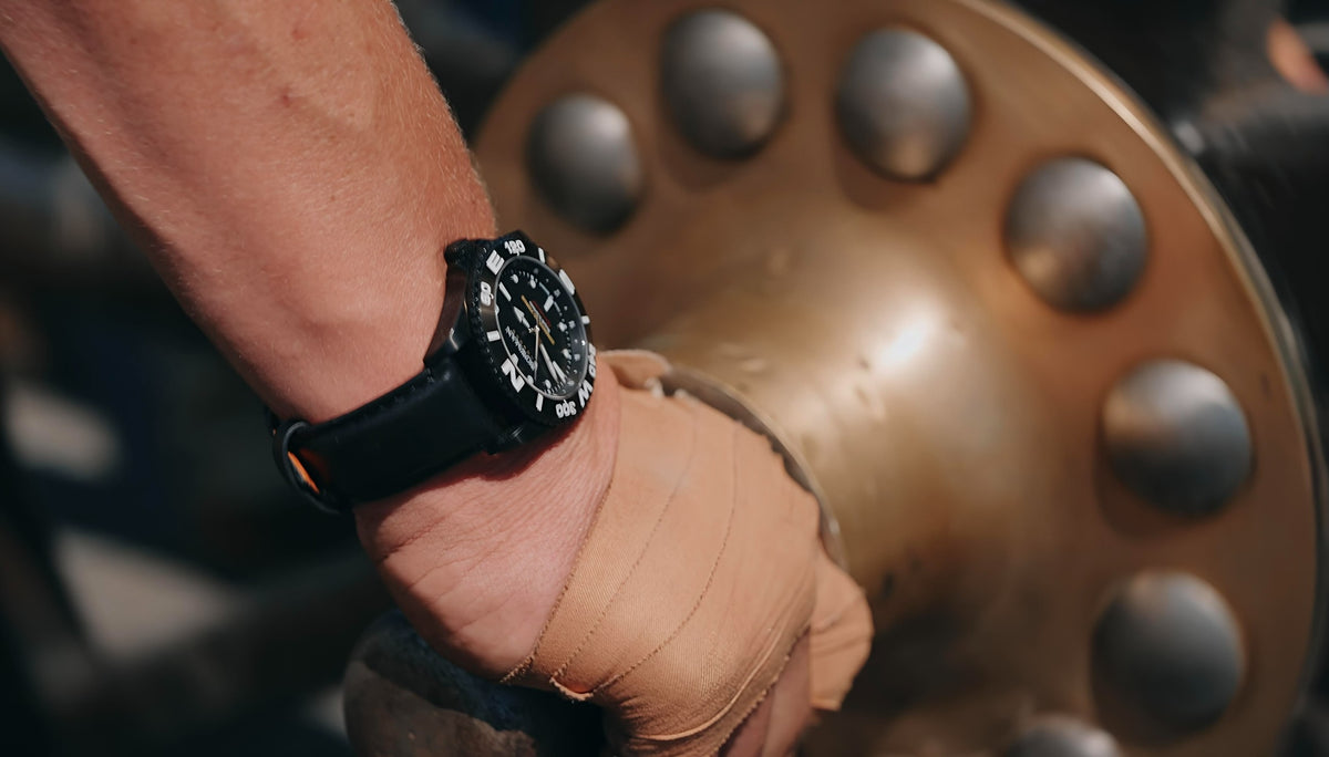 Bowman Signature Leather Strap, timeless style, modern convenience.