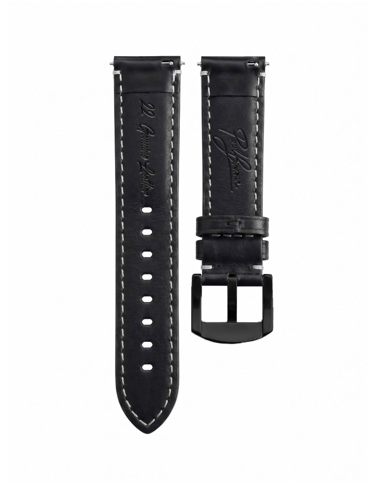 Bowman Signature Leather Strap, timeless style, modern convenience.