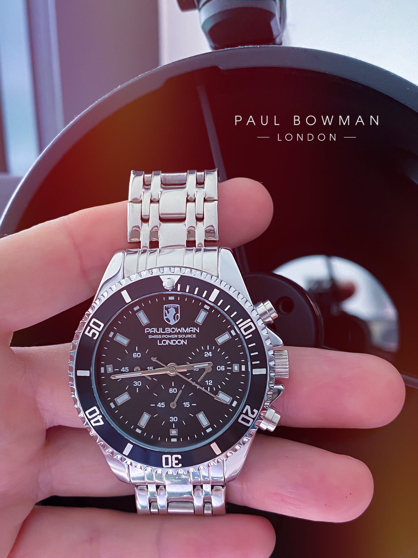 Paul Bowman London Dark Orion - Limited Edition Chronograph Watch