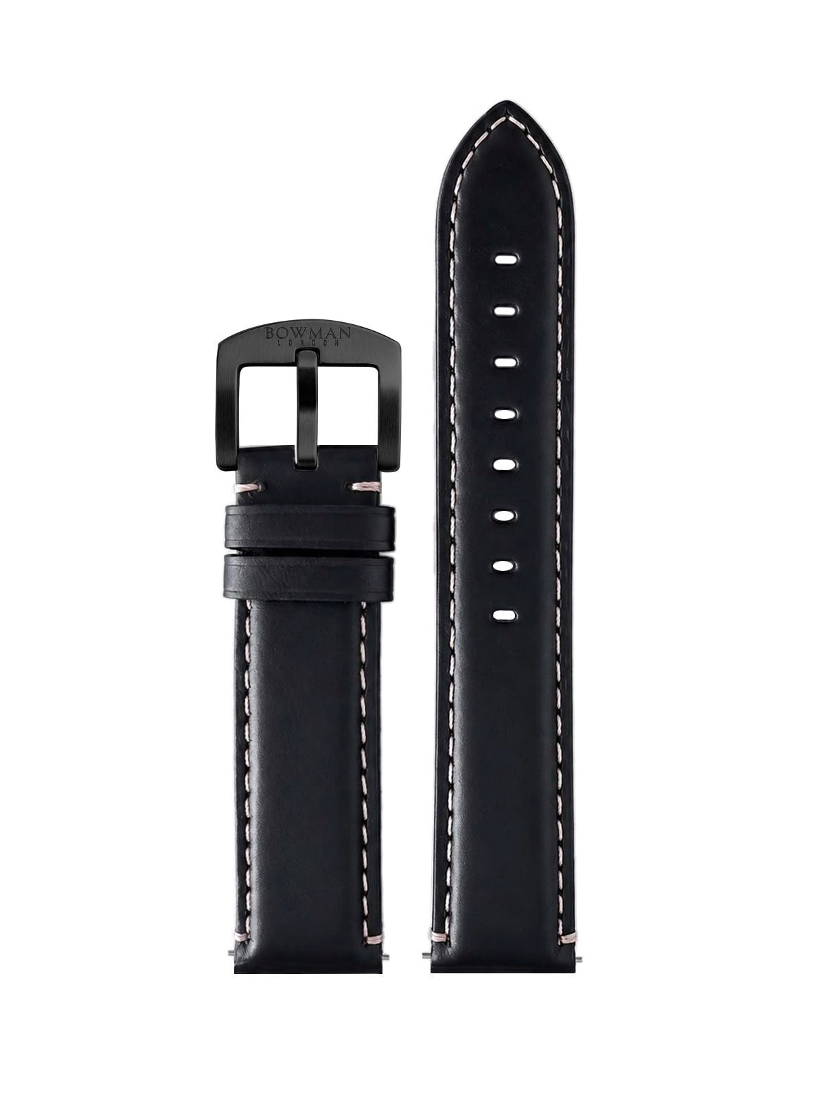Bowman Signature Leather Strap, timeless style, modern convenience.