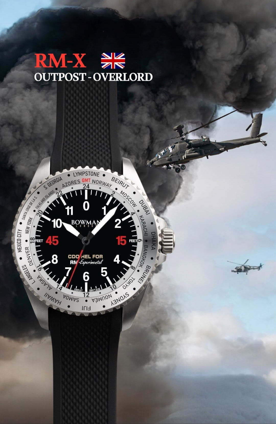 RM-X OUTPOST OVERLORD | COMMANDO HELICOPTER FORCE |