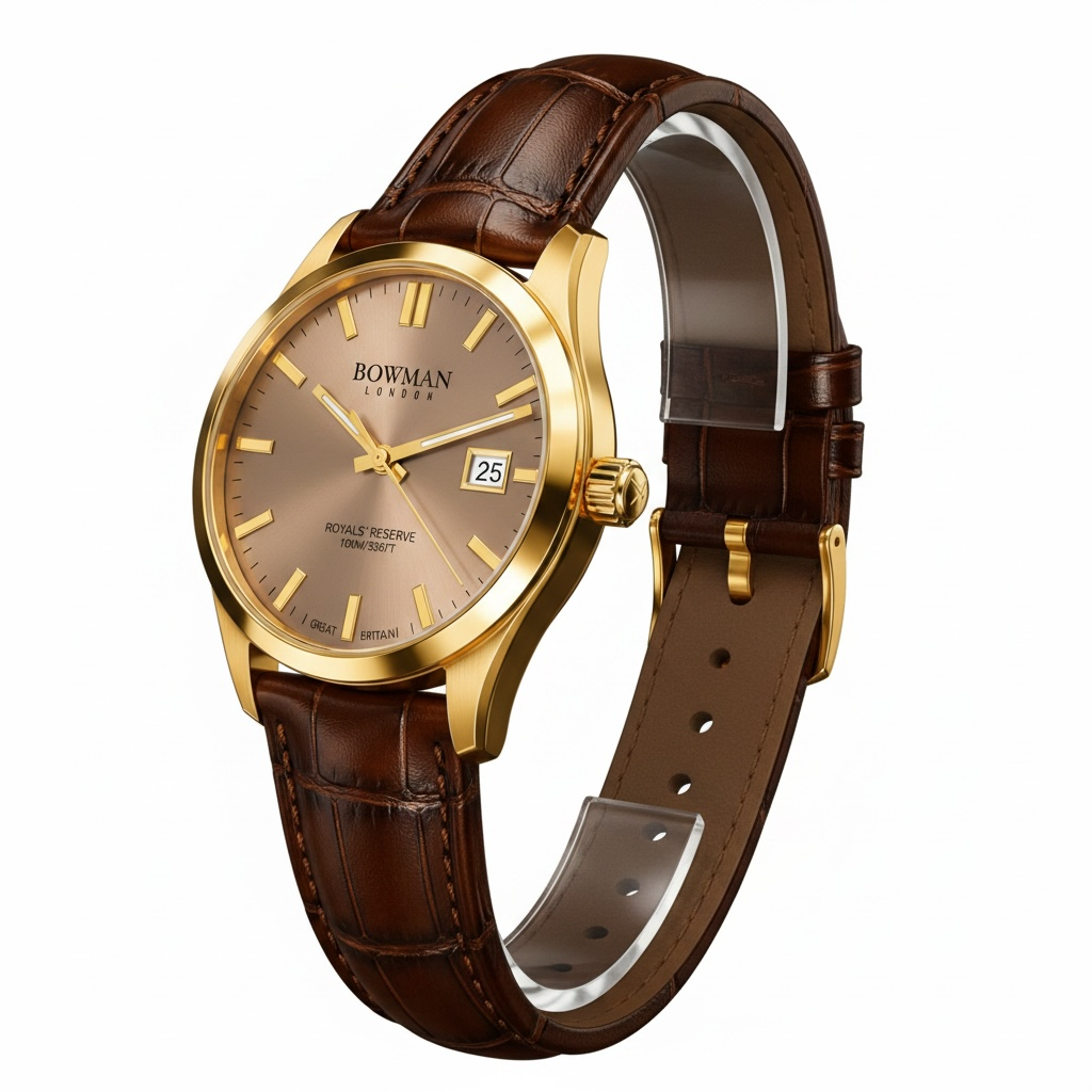 Royal’s Reserve Automatic 40 mm Gold Infusion Champagne Dial