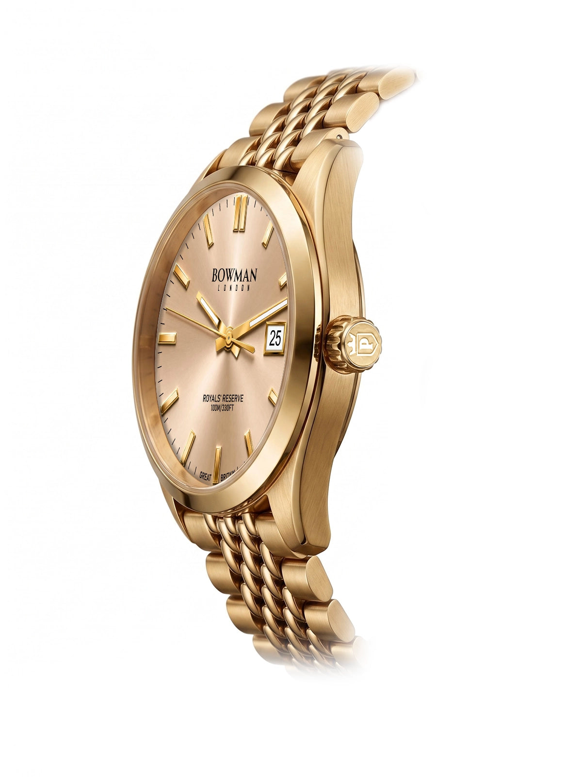 Royal’s Reserve Automatic 40 mm Gold Infusion Champagne Dial