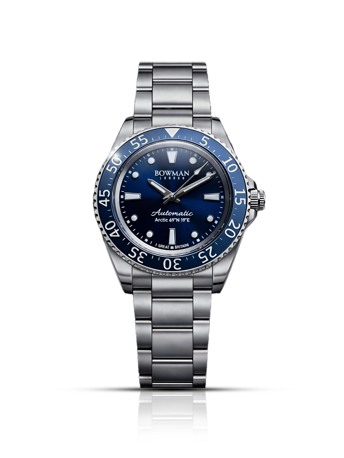 The Britannic Frostguard Series Arctic Blue 69°N 19°E