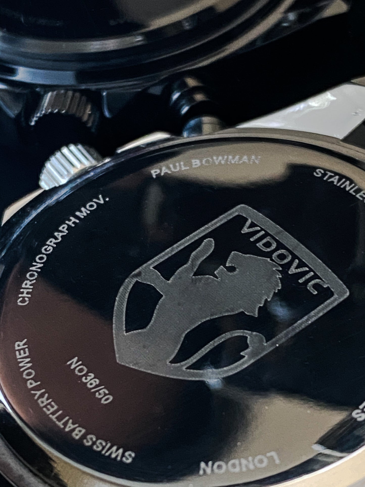 Paul Bowman London Dark Orion - Limited Edition Chronograph Watch