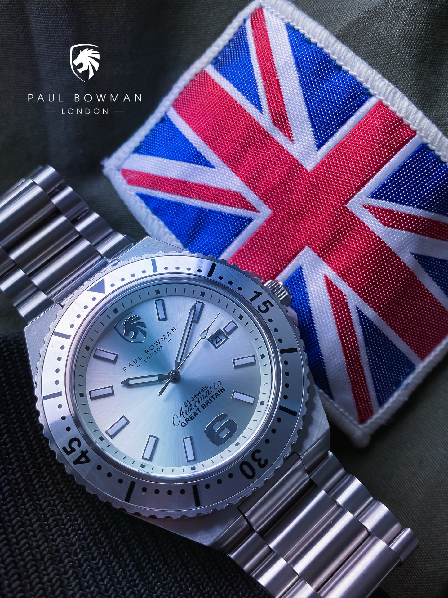 The Royal Sea Tank MKIII - 21 Jewels Automatic Watch, 20ATM, Sapphire crystal