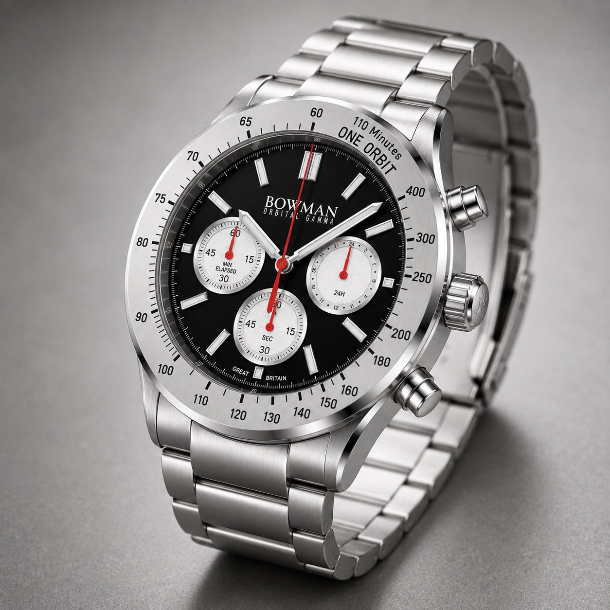 ORBITAL GAMMA CHRONOGRAPH JET BLACK