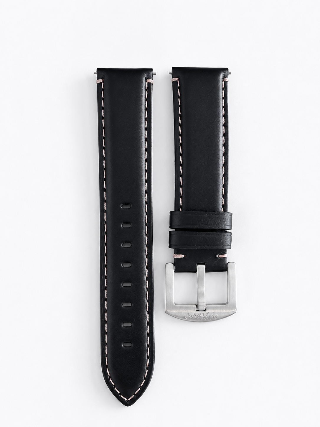 Bowman Signature Leather Strap, timeless style, modern convenience.