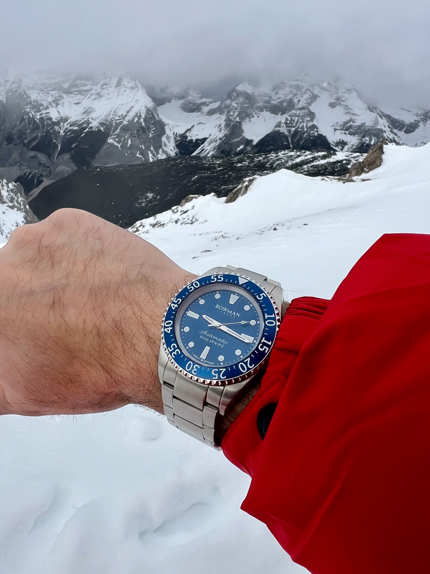 The Britannic Frostguard Series Arctic Blue 69°N 19°E