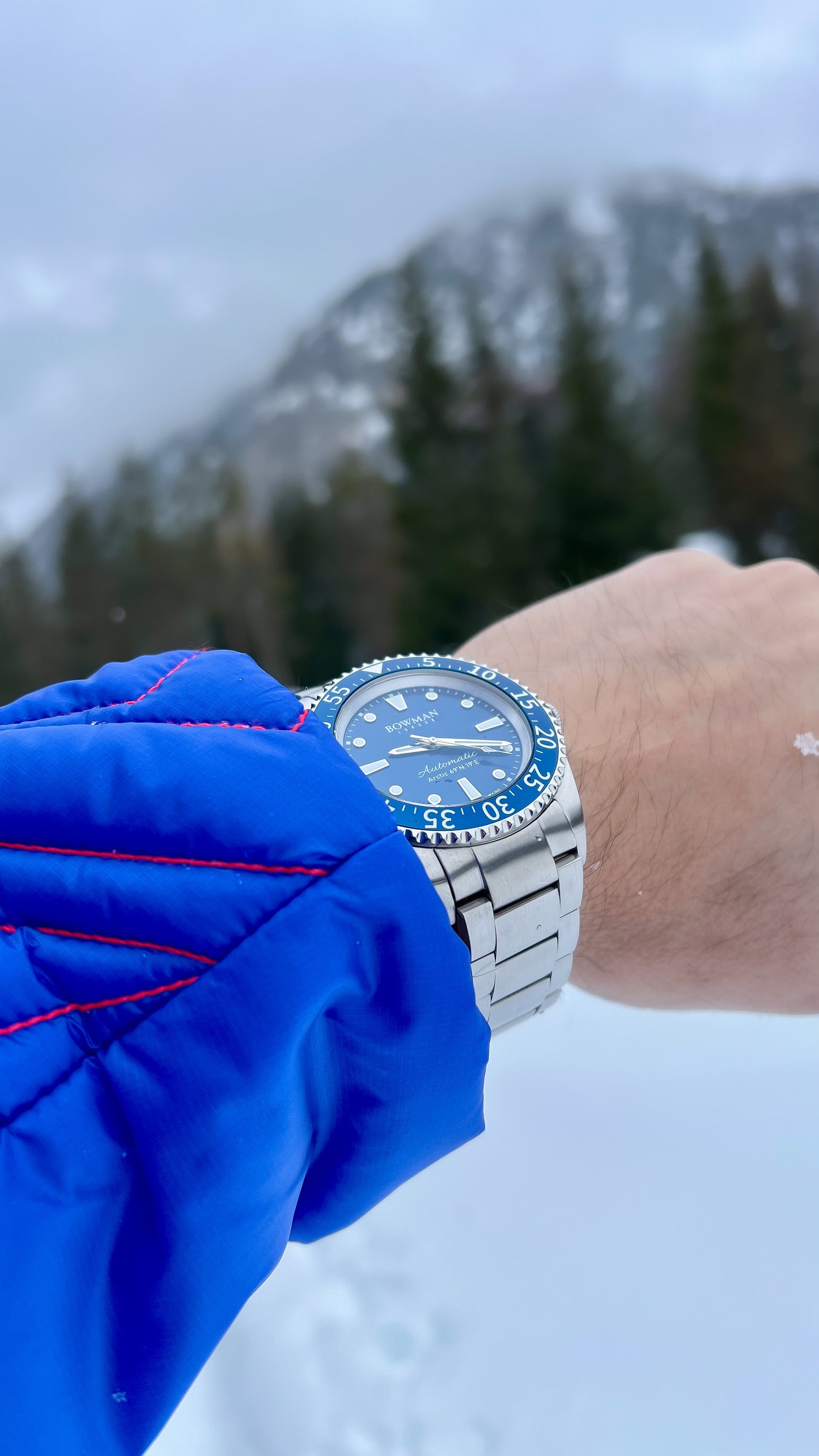 The Britannic Frostguard Series Arctic Blue 69°N 19°E