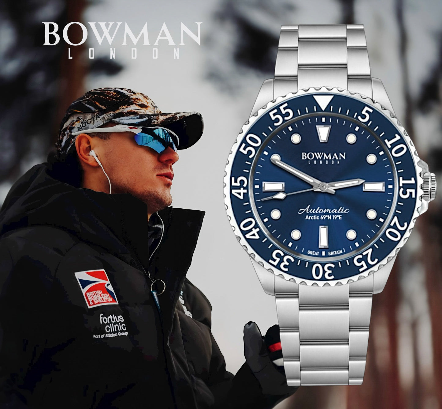 The Britannic Frostguard Series Arctic Blue 69°N 19°E | Pre Order Now!