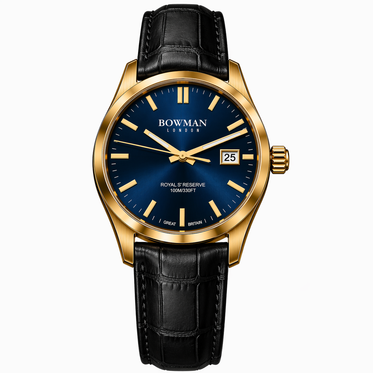 Royal’s Reserve Automatic 40 mm Gold Infusion Navy