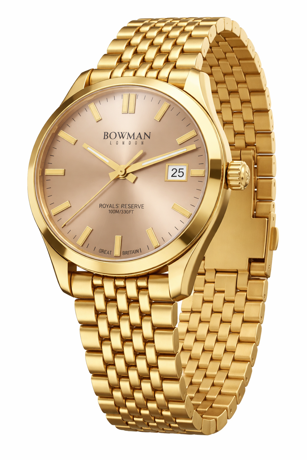 Royal’s Reserve Automatic 40 mm Gold Infusion Champagne Dial