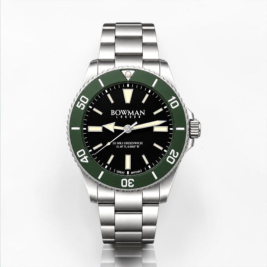 DESIGNATION Mk1 GREENWICH DIVER GREEN