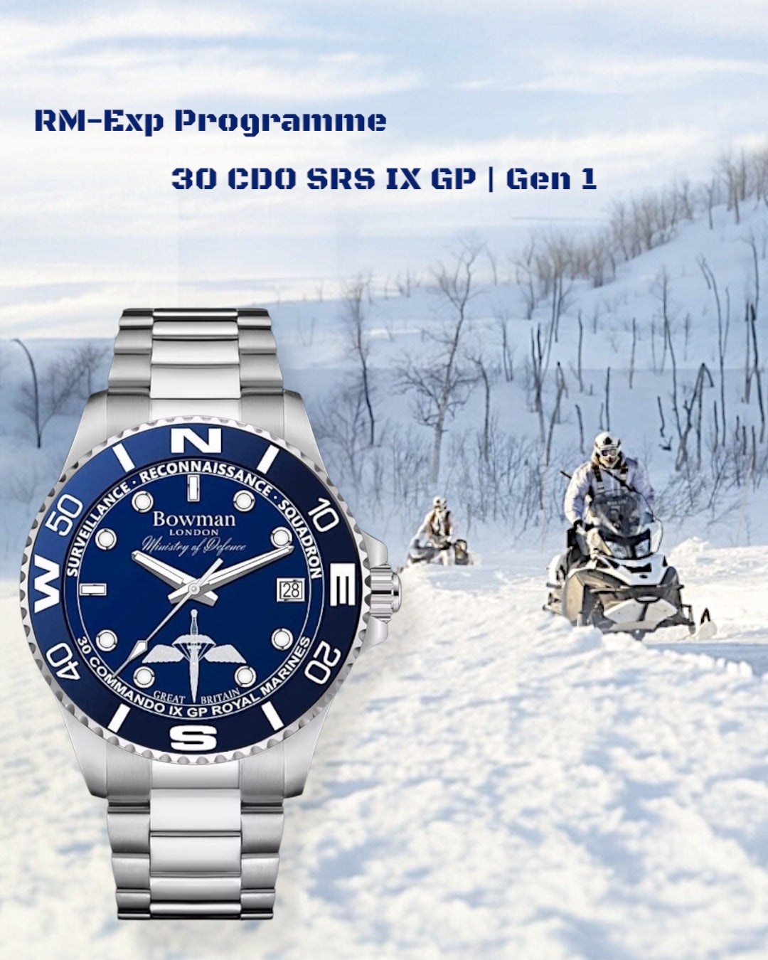 Royal Marines Experimental | First Gen | Arctic IX.5       PRE-ORDER