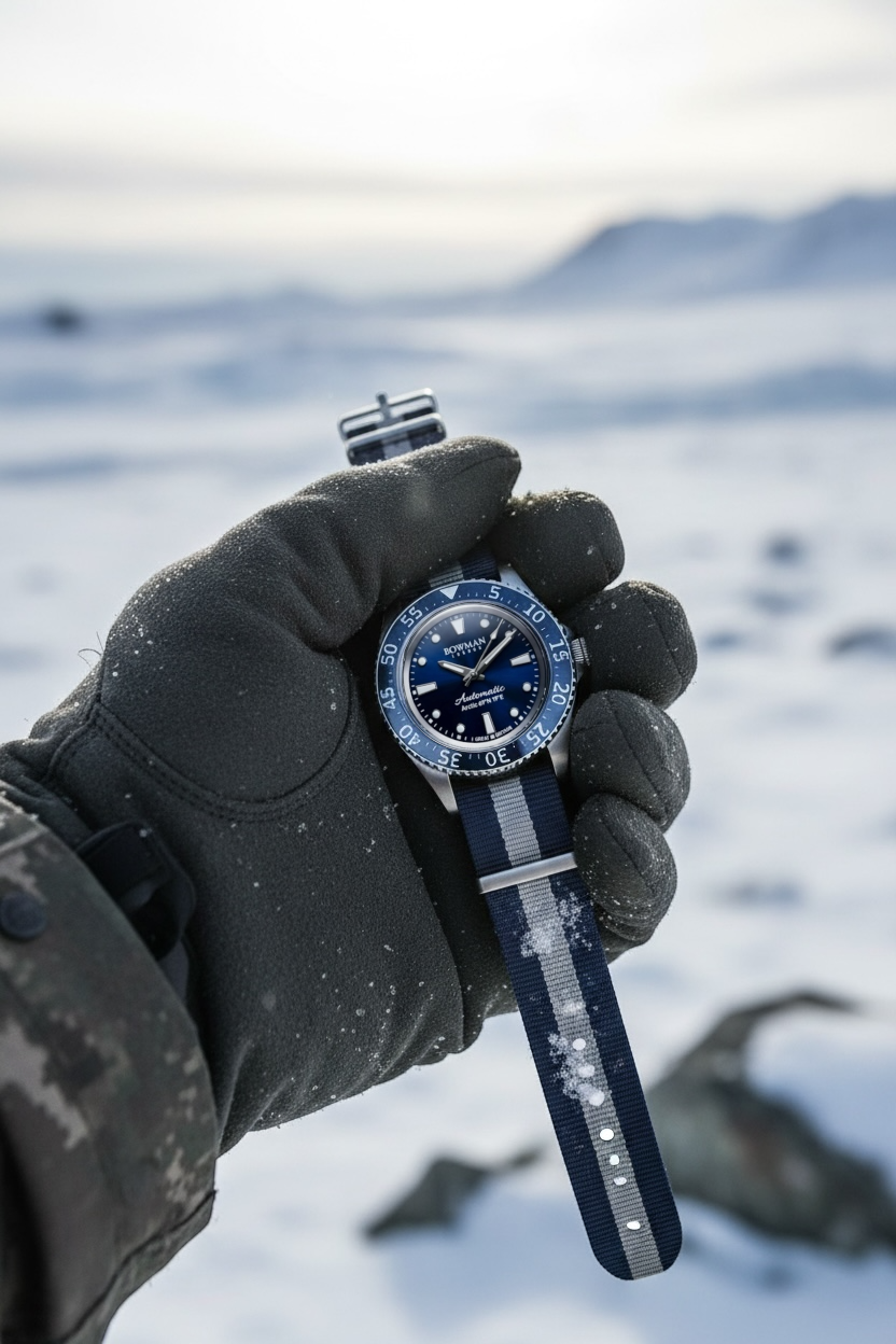 The Britannic Frostguard Series Arctic Blue 69°N 19°E
