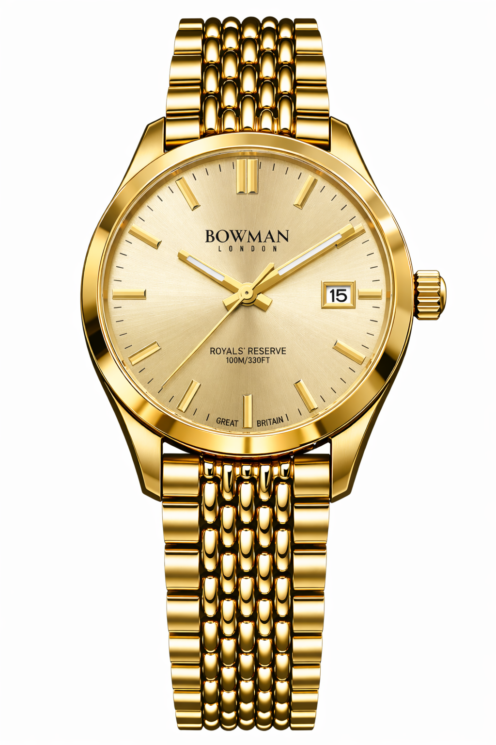 Royal’s Reserve Automatic 40mm 18K Gold Infusion Gold Dial