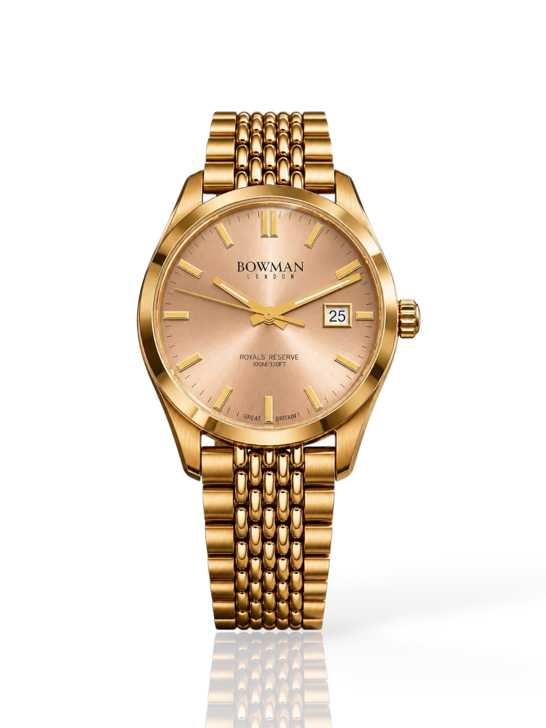 Royal’s Reserve Automatic 40 mm Gold Infusion Champagne Dial