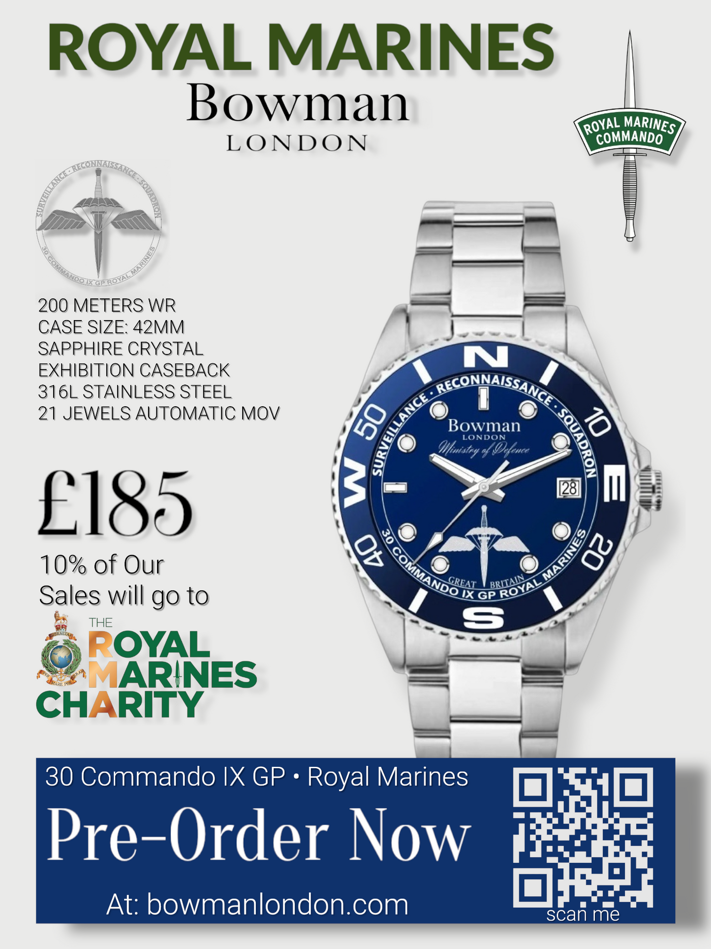 Royal Marines Experimental | First Gen | Arctic IX.5       PRE-ORDER