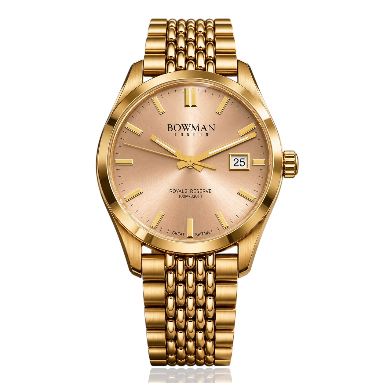 Royal’s Reserve Automatic 40 mm Gold Infusion Champagne Dial