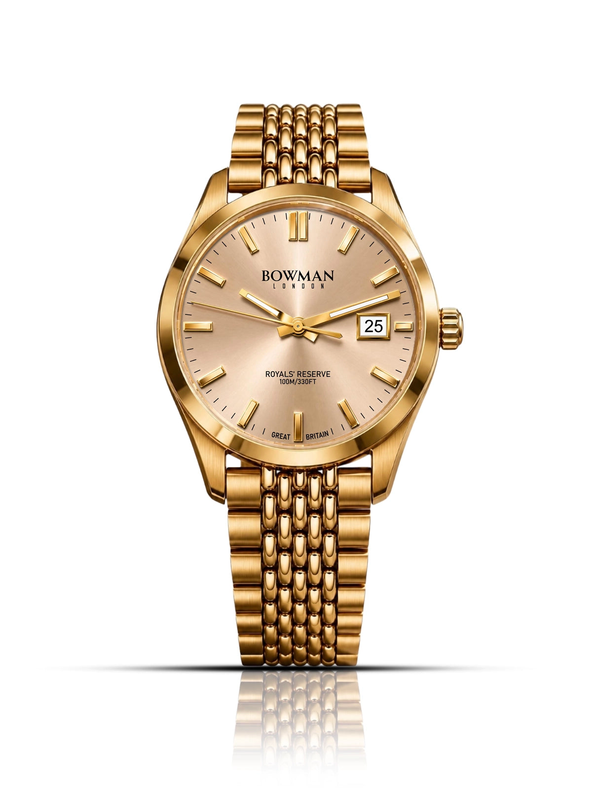 Royal’s Reserve Automatic 40 mm Gold Infusion Champagne Dial