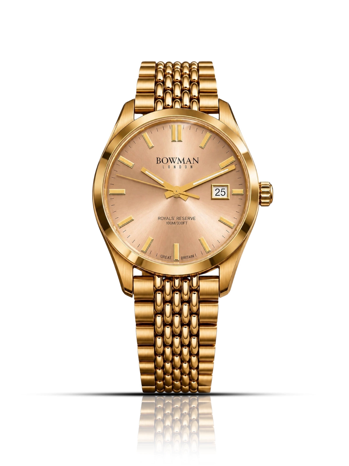 Royal’s Reserve Automatic 40 mm Gold Infusion Champagne Dial