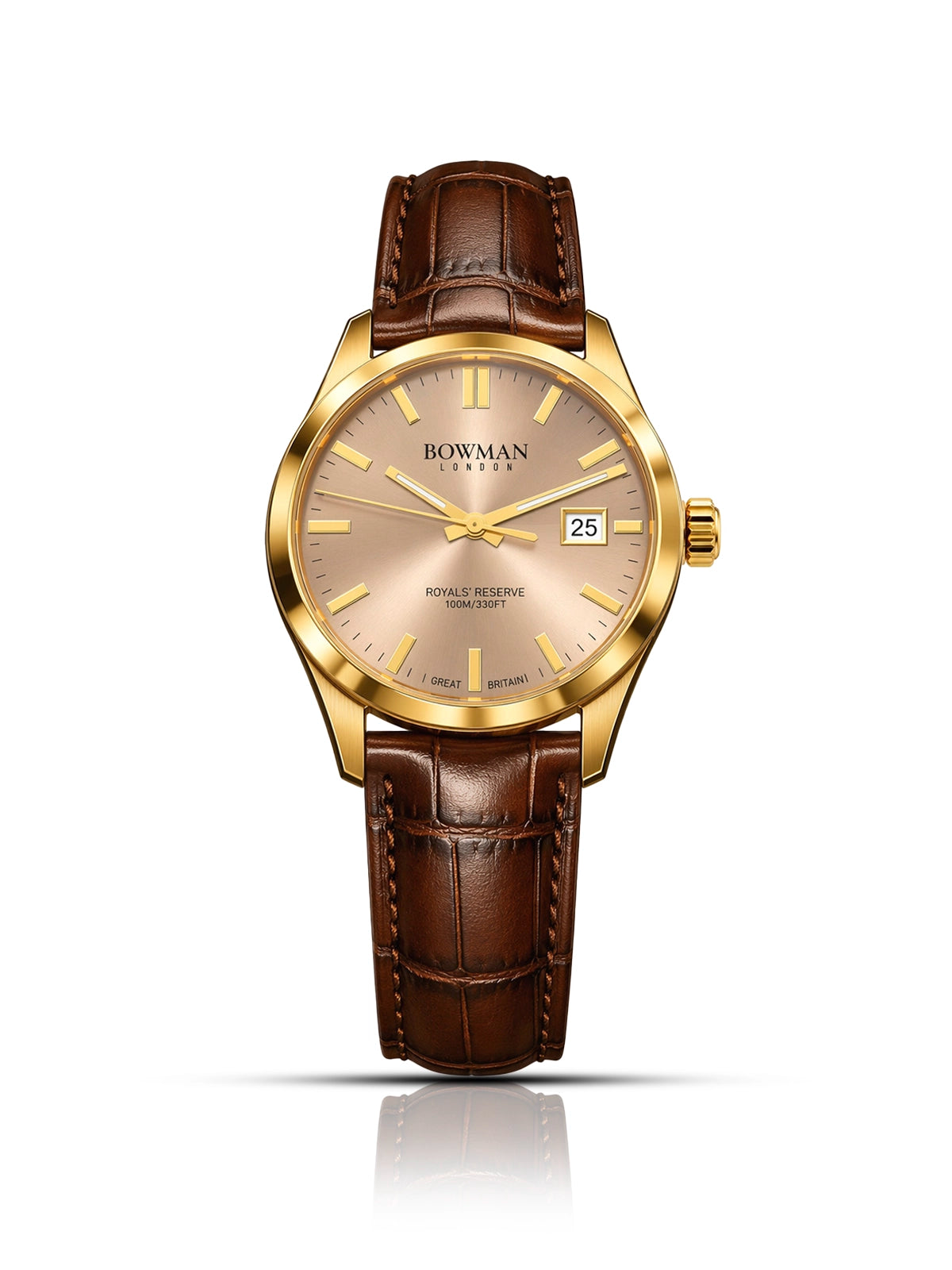Royal’s Reserve Automatic 40 mm Gold Infusion Champagne Dial