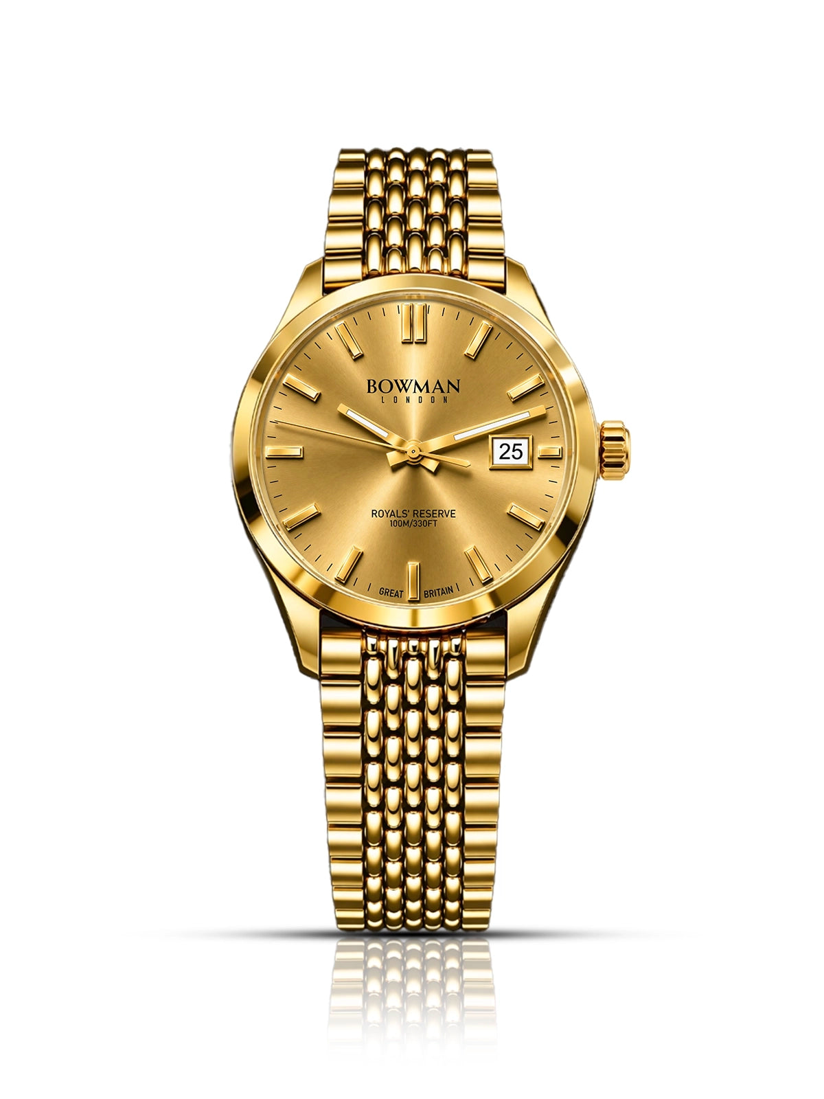 Royal’s Reserve Automatic 40mm 18K Gold Infusion Gold Dial