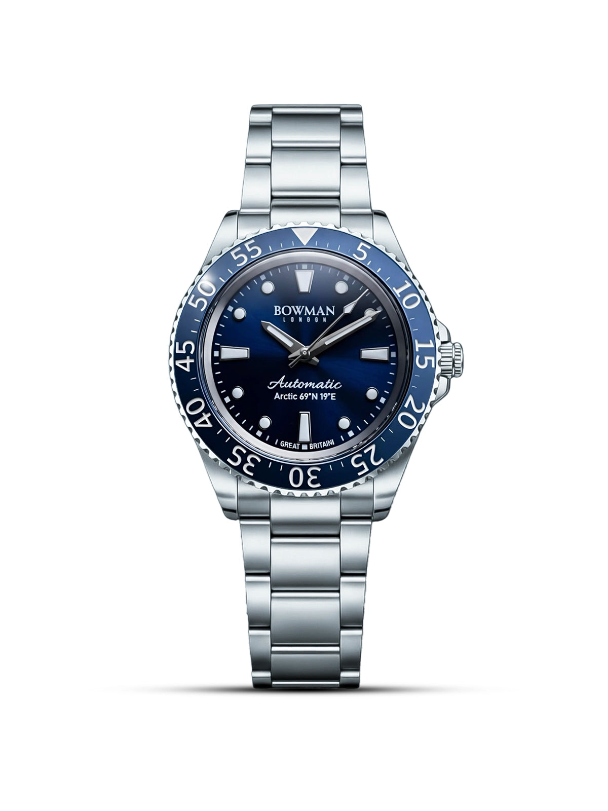 The Britannic Frostguard Series Arctic Blue 69°N 19°E