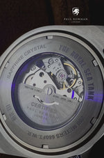 Load and play video in Gallery viewer, The Royal Sea Tank MKIII - 21 Jewels Automatic Watch, 20ATM, Sapphire crystal
