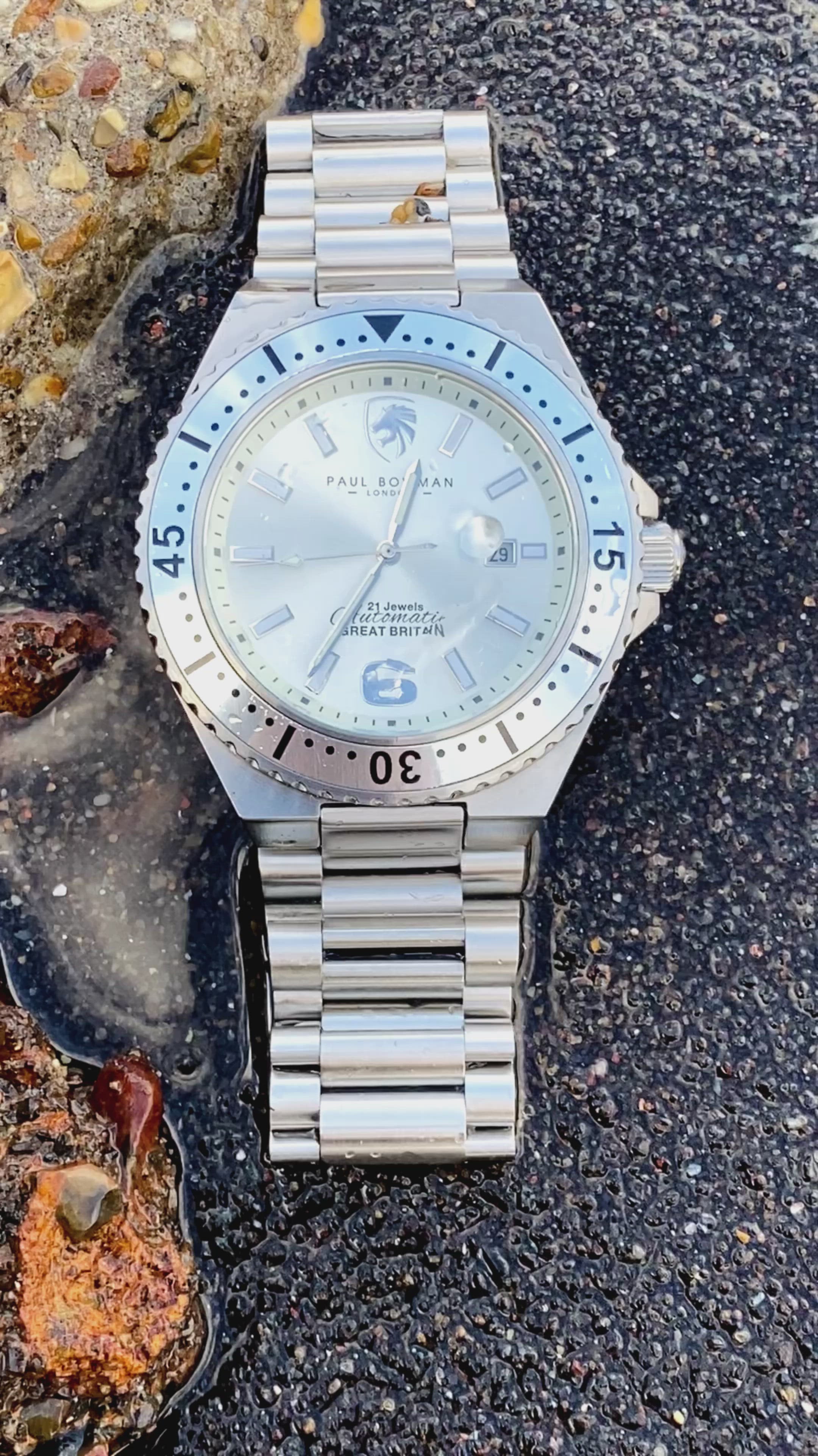 The Royal Sea Tank MKIII - 21 Jewels Automatic Watch, 20ATM, Sapphire crystal