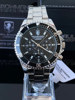 Cargar imagen en el visor de la galería, SOLD OUT - Paul Bowman London Dark Orion - Limited Edition Chronograph Watch - SOLD OUT
